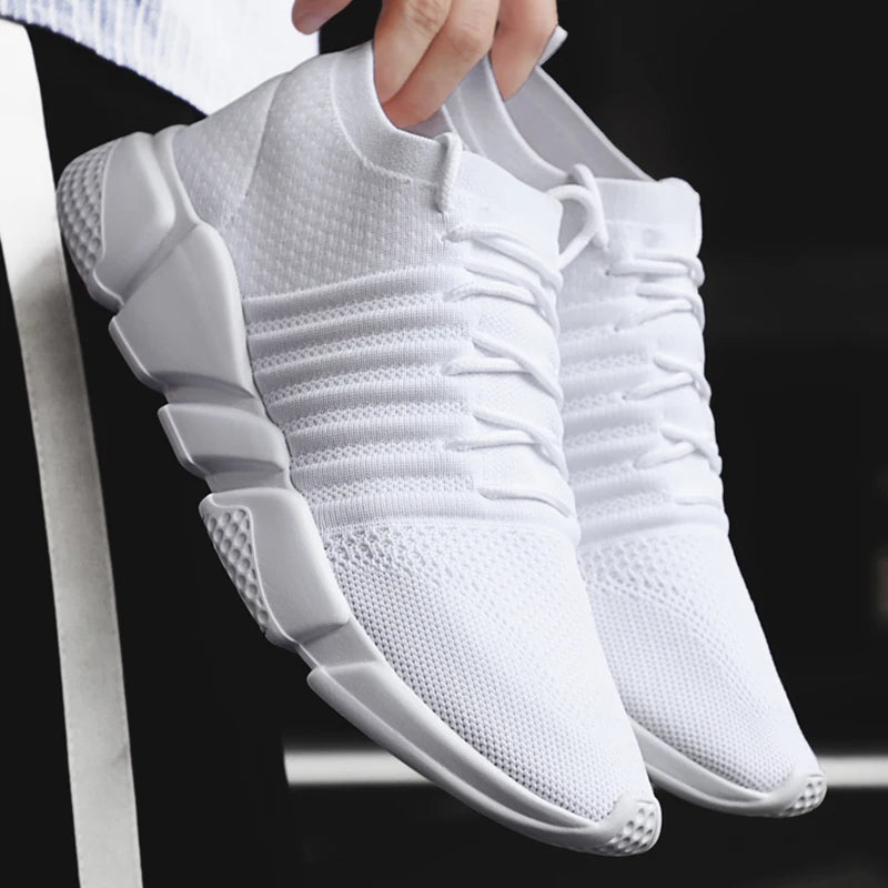 Men's Plus Size Breathable Running Shoes Sneakers Bounce Outdoor Sport Shoes Red 48 Summer Professional Training Brand Designer