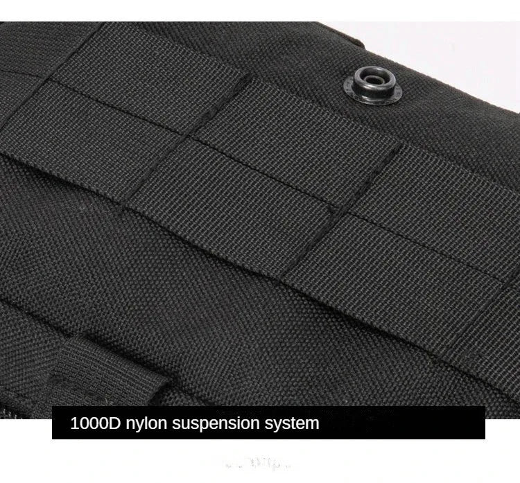 Tactical 1000D Laser Cut Molle Pouche Compact Water-Resistant Utility Admin Bag for Backpack Vest Duty Belt Hunting Accessory