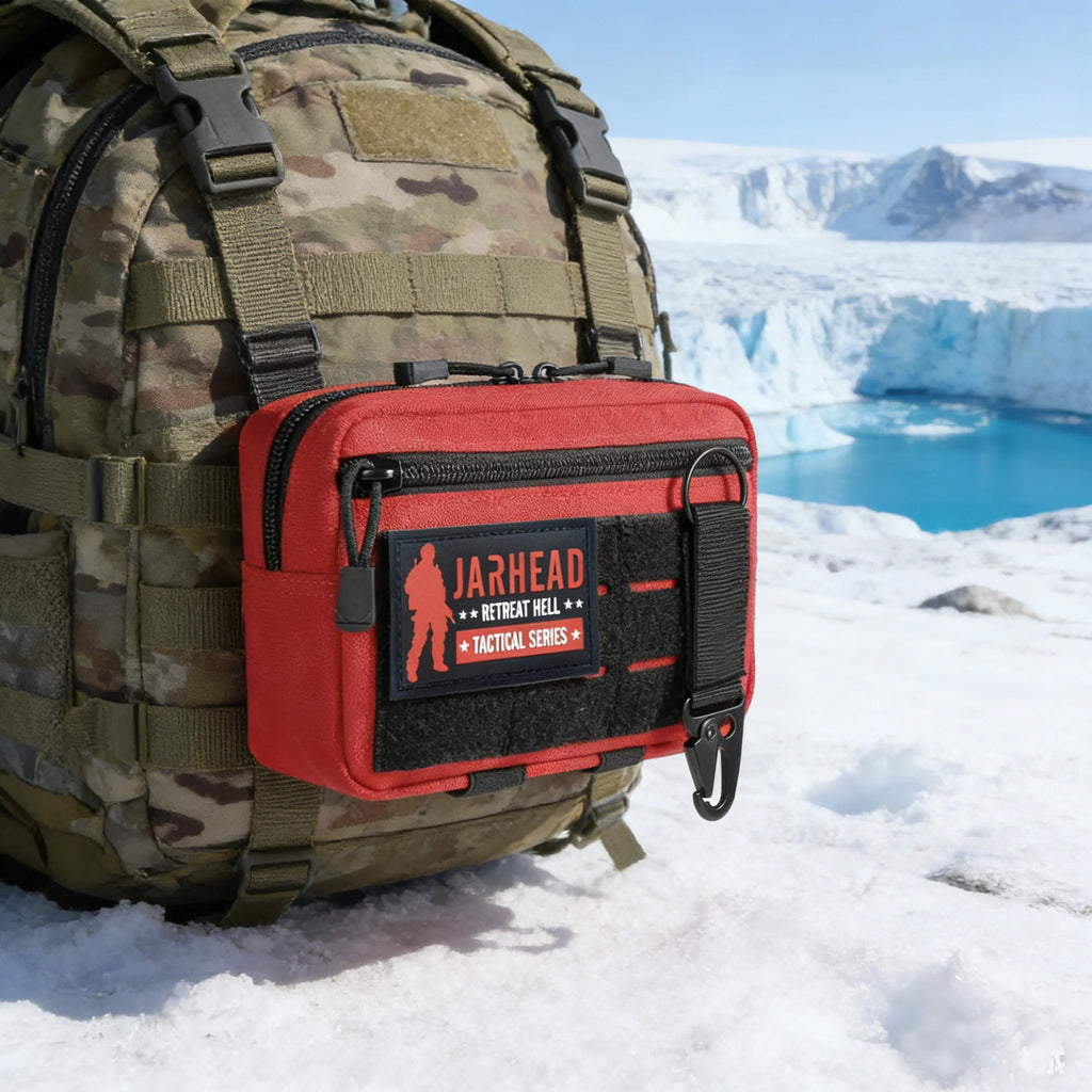 Tactical 1000D Laser Cut Molle Pouche Compact Water-Resistant Utility Admin Bag for Backpack Vest Duty Belt Hunting Accessory