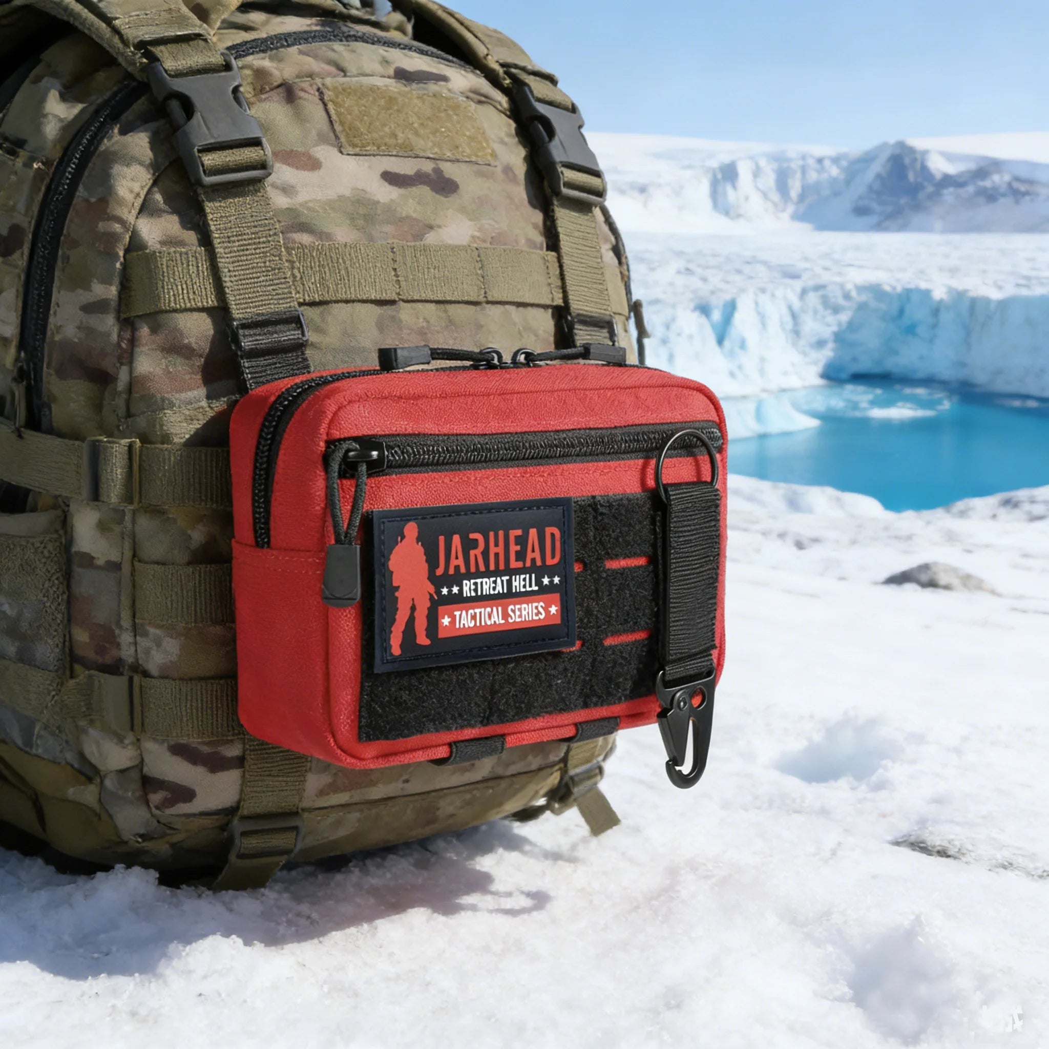 Tactical 1000D Laser Cut Molle Pouche Compact Water-Resistant Utility Admin Bag for Backpack Vest Duty Belt Hunting Accessory