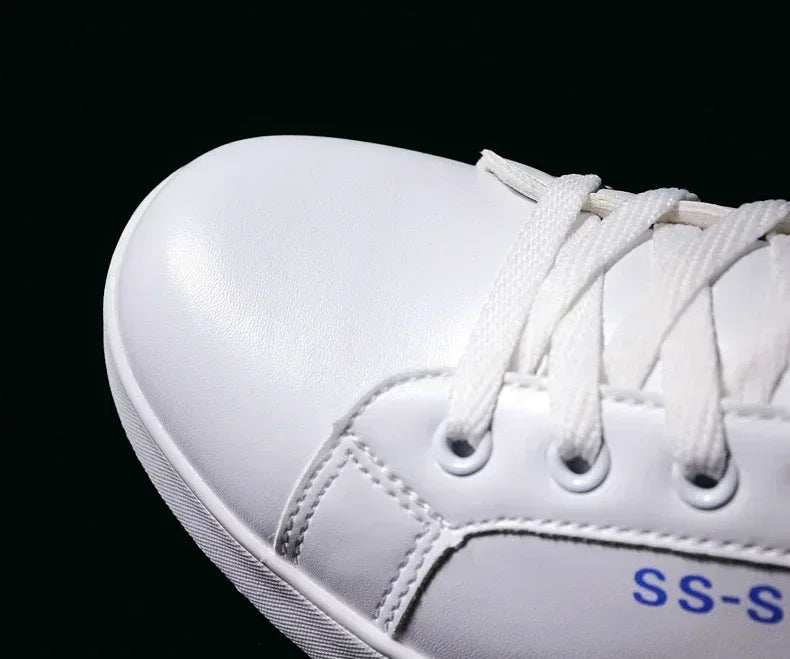 High Quality Men Sneakers Leather Outdoor Casual Shoes Lace-up Hot Sale Mens Vulcanized Shoes Trendy Men Shoes New Tenis Hombres
