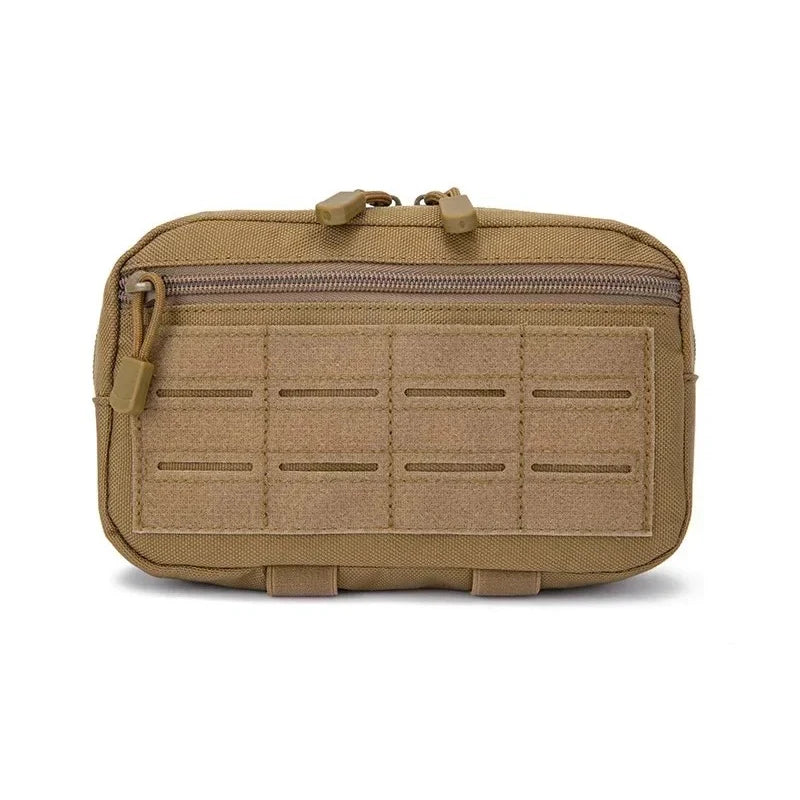 Tactical 1000D Laser Cut Molle Pouche Compact Water-Resistant Utility Admin Bag for Backpack Vest Duty Belt Hunting Accessory